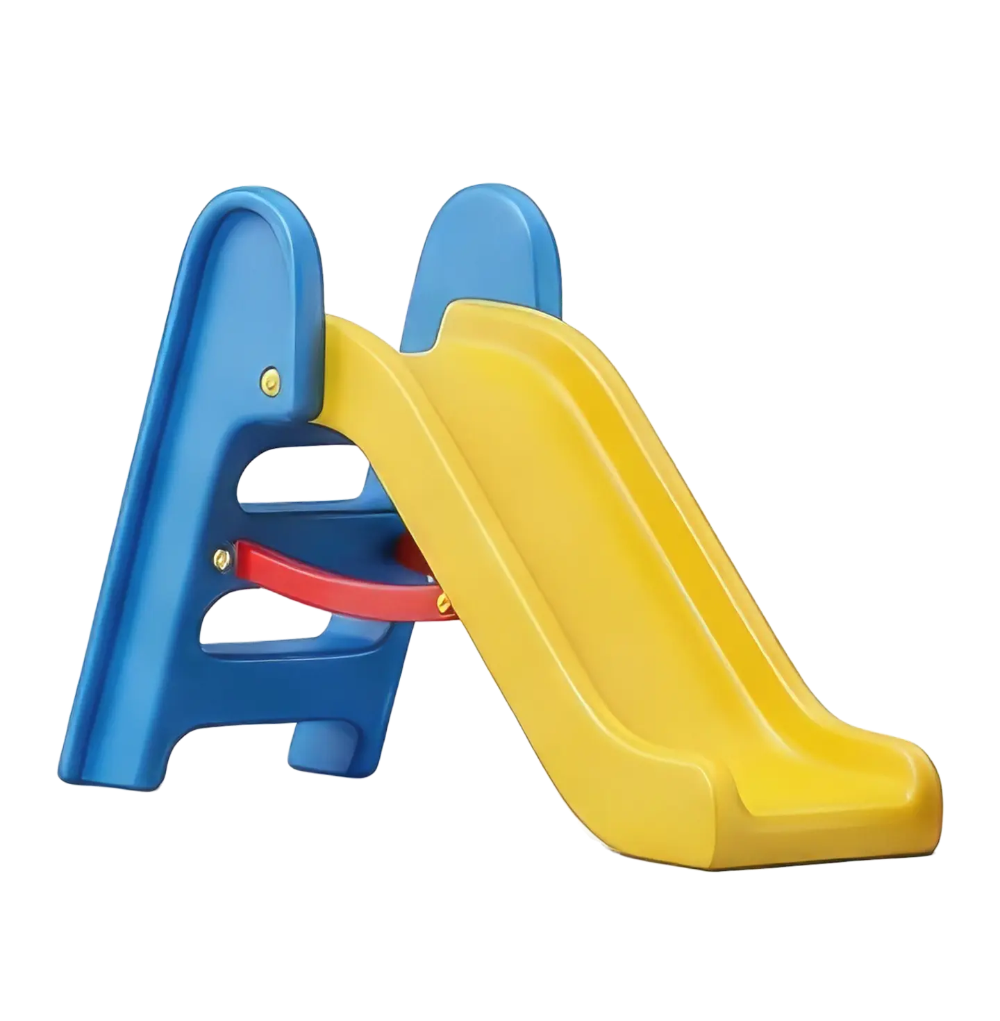 blue yellow slide
