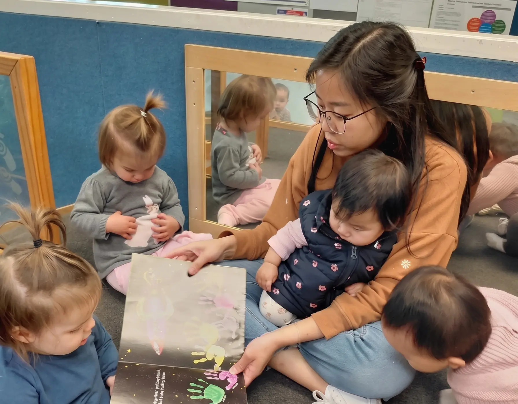Natural steps albany teacher reading book
