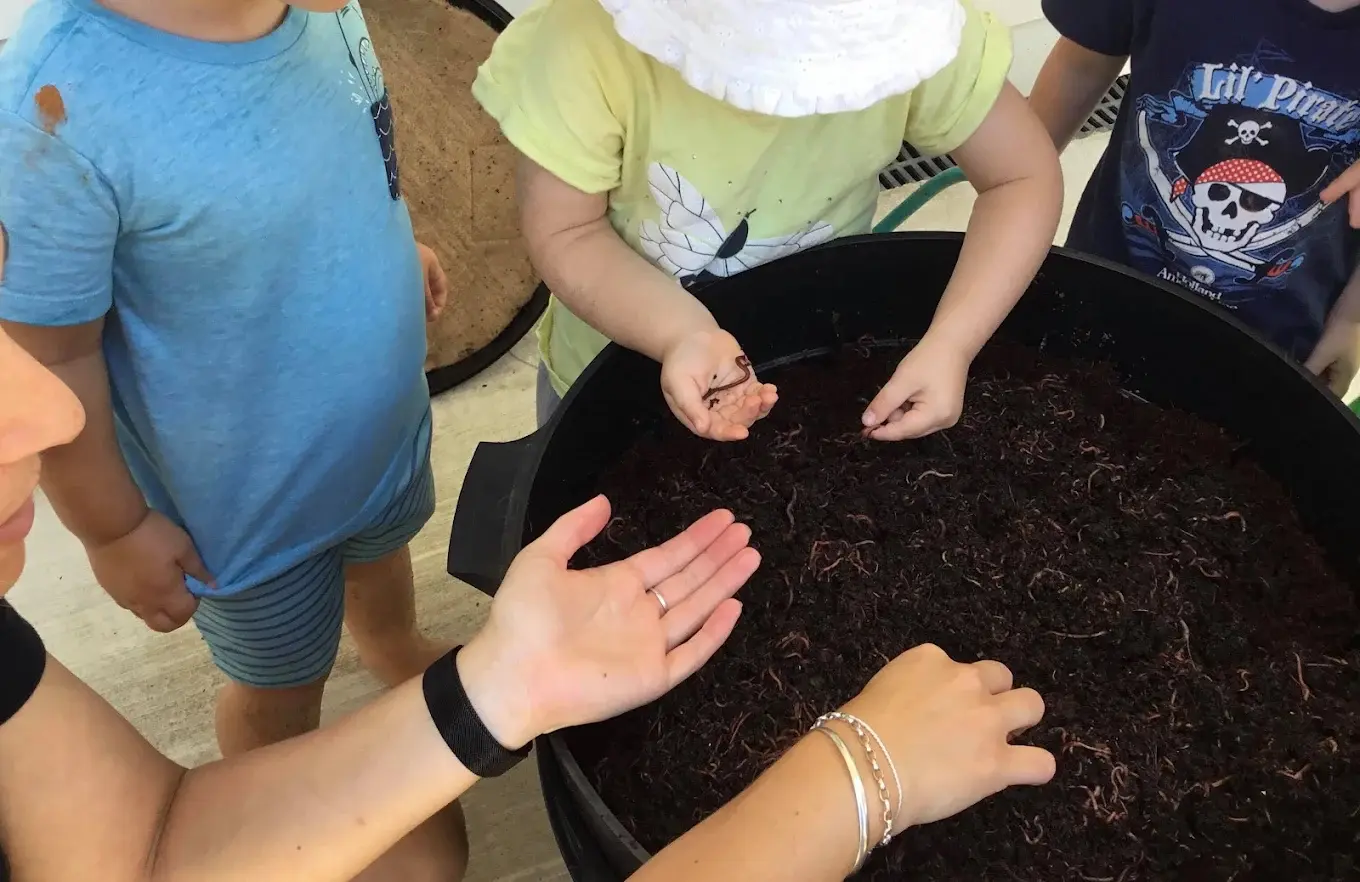 whitford centre children playing with warms