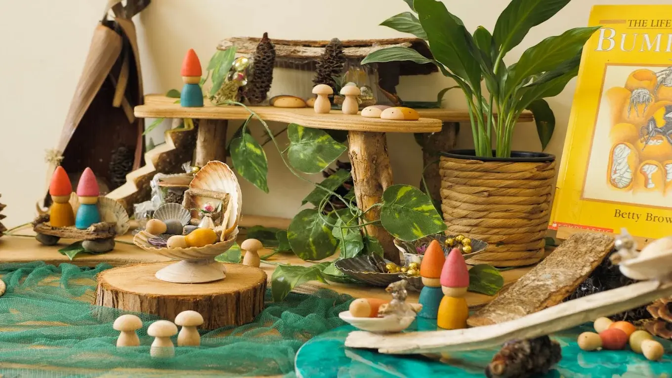 whitford centre nature sentory toys